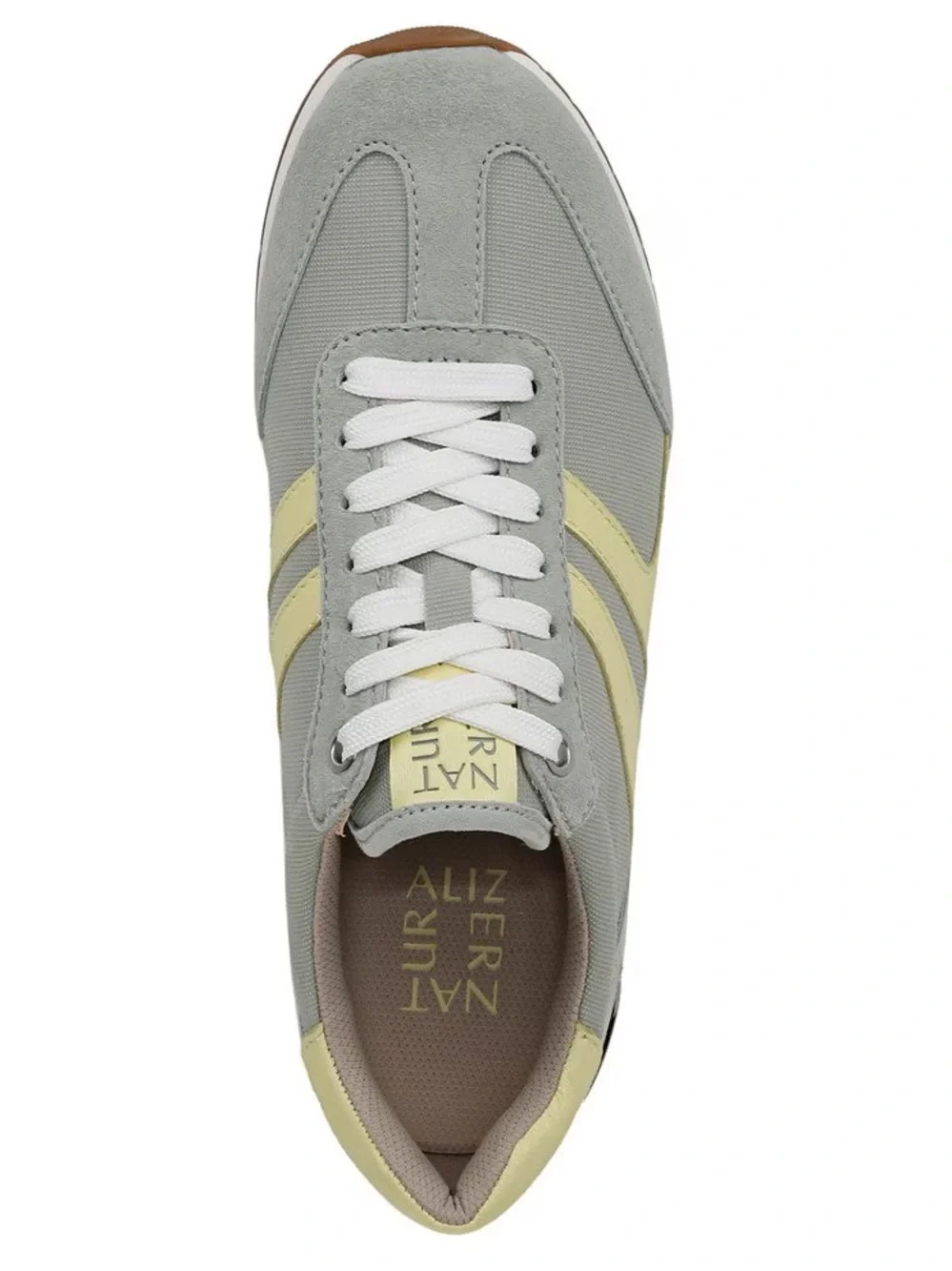 🖤🖤 Naturalizer Women's Lorena Lace Up Sneaker Pistachio Green/ Lemon Lime 9M